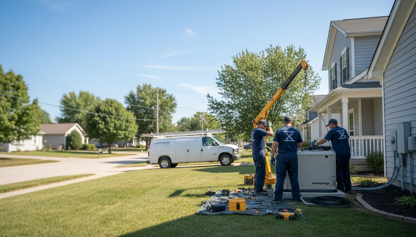 Generator Installation in Vanderbilt, PA near me